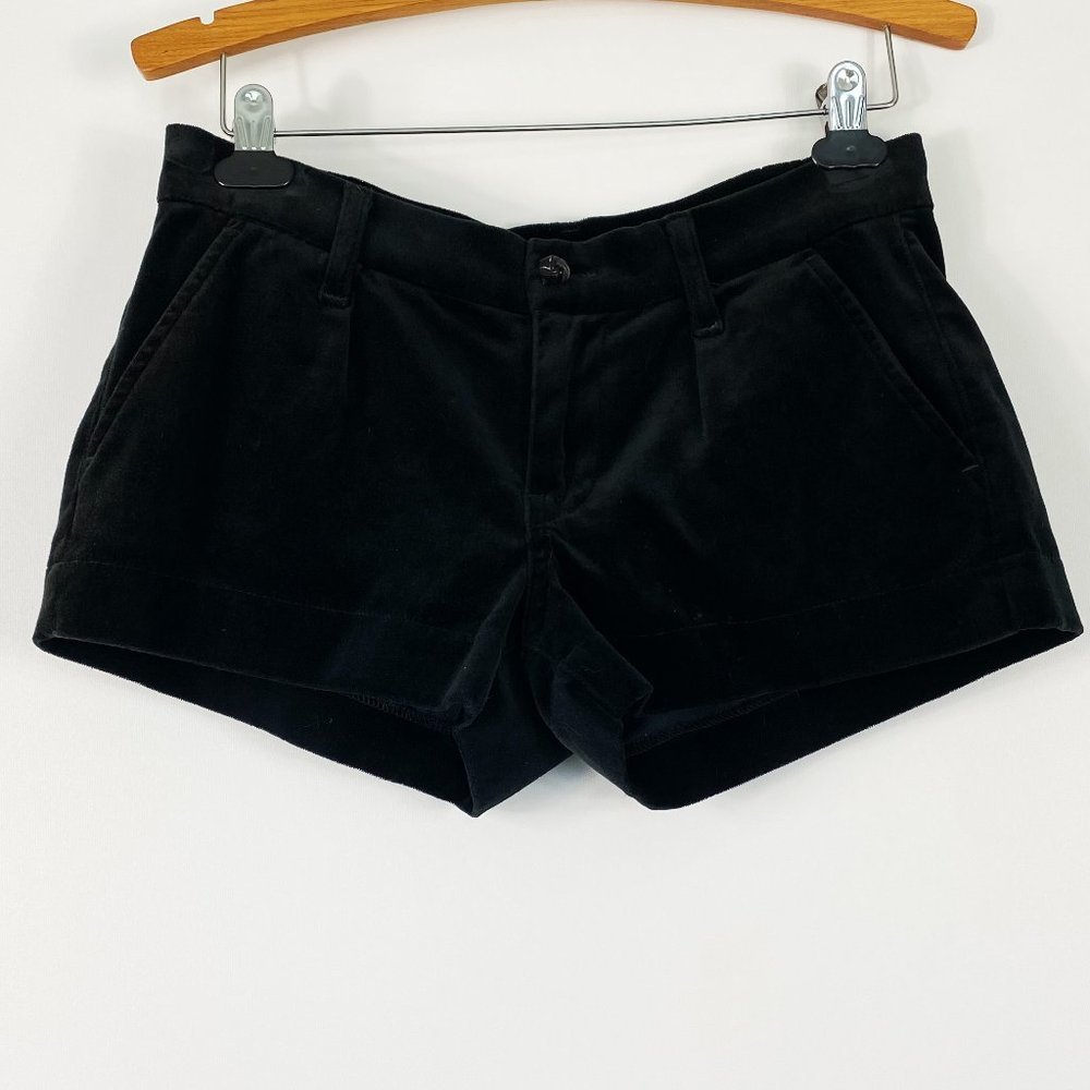 7 For All Mankind Black Women Shorts